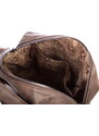 Jennifer Jones Dámský městský batoh hnědý umělá kůže 3137