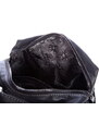 Jennifer Jones Dámský městský batoh černý umělá kůže 3137