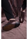 Ducavelli Pierro Genuine Leather Men's Classic Shoes, Derby Classic Shoes, Lace-Up Classic Shoes.