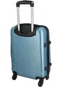 RGL Plastový cestovní pilotní kufr Peek, metalická modrá S