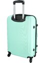 RGL Plastový cestovní kufr Peek, světle zelená M