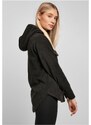 URBAN CLASSICS Ladies Polar Fleece Pull Over Hoody - black