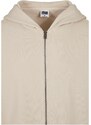 URBAN CLASSICS Organic 90's Zip Hoody - softseagrass