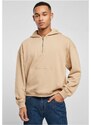 URBAN CLASSICS Boxy Zip Hoody - unionbeige