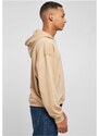 URBAN CLASSICS Boxy Zip Hoody - unionbeige