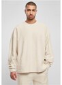 URBAN CLASSICS Rib Terry Boxy Crew - softseagrass