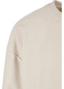 URBAN CLASSICS Rib Terry Boxy Crew - softseagrass