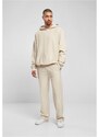 URBAN CLASSICS Rib Terry Boxy Hoody - softseagrass