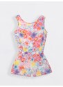 Conte Woman's Playsuits & Jumpsuits Floral-White