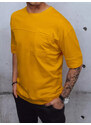 Žluté pánské tričko Dstreet z
