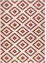 NORTHRUGS - Hanse Home koberce Kusový koberec Twin-Wendeteppiche 103130 terra creme – na ven i na doma - 80x150 cm