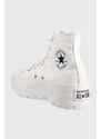 Kecky Converse Chuck Taylor All Star Lugged Hi dámské, bílá barva, 565902C