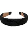 Čelenka Urban Classics Light Headband With Knot 2-Pack - violablue/black