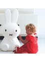 Bílá plastová dětská LED lampa Mr. Maria Miffy XL 80 cm