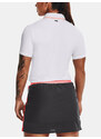 Under Armour Tričko UA Iso-Chill SS Polo-WHT - Dámské