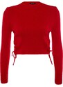 Trendyol červený pletený svetr
