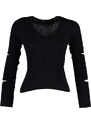 Trendyol Black Lurex Knitwear Blouse