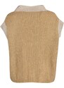 Trendyol Camel Oversize Collar Detailed Knitwear Sweater