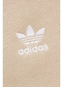 Tepláky adidas Originals dámské, béžová barva, hladké, HJ7865-MAGBEI