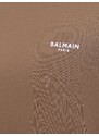 BALMAIN Paris Logo Brown tričko