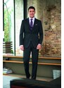 Pánské kalhoty k obleku Phoenix Tailored Fit Brook Taverner - Běžná délka 80 cm