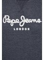 Mikina Pepe Jeans dámská, šedá barva, s aplikací
