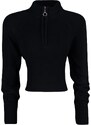 Trendyol Black High Collar Knitwear Sweater