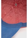 Čepice Polo Ralph Lauren červená barva, vzorovaná