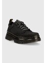 Polobotky Dr. Martens dámské, černá barva, na plochém podpatku, DM27390001.D.Tarik.Lo-Black