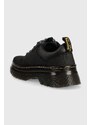 Polobotky Dr. Martens dámské, černá barva, na plochém podpatku, DM27390001.D.Tarik.Lo-Black