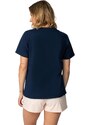 LaLupa Woman's T-shirt LA109 Navy Blue