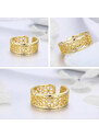 P&J Jewellery Zlatý prsten Okouzlující krajka GRUNI1