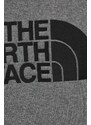Mikina The North Face pánská, šedá barva, s aplikací, NF0A4SVRGVD1-GVD1