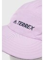 Kšiltovka adidas TERREX fialová barva, s potiskem
