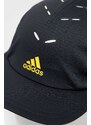 Kšiltovka adidas Performance černá barva, s potiskem