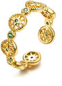 P&J Jewellery Zlatý prsten Skládací kompas GRUNI2