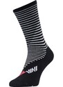 Unisex cyklo ponožky Silvini Ferugi černá/červená