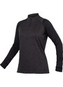 Endura - zateplený dámský dres single track fleece černá