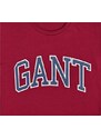 Pánské vínové triko Gant