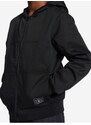Černá klučičí lehká bunda s kapucí DC Rowdy - Kluci