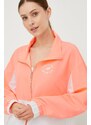 Bunda New Balance dámská, oranžová barva, přechodná