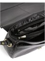 Dámská kožená kabelka Hexagona Giada - černá