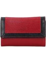 Dámská kožená peněženka Lagen Gina - červeno-černá