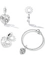Royal Fashion stříbrný přívěsek Jemné perlové květiny BSC614