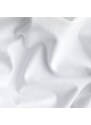 BedTex Jersey prostěradlo na jednolůžko - 90 x 200 cm + 30 cm - bílé - 100% bavlna