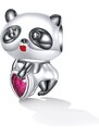 Royal Fashion stříbrný přívěsek Exotická panda holčička SCC2280