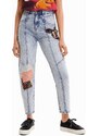 jeansy Desigual Patch M denim medium wash