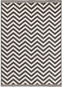 NORTHRUGS - Hanse Home koberce Kusový koberec Twin Supreme 103433 Palma black creme – na ven i na doma - 80x250 cm