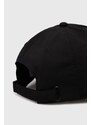 Čepice Lacoste černá barva, hladká