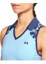 Dámské triko s límečkem Under Armour Zinger Sleeveless Blocked Polo